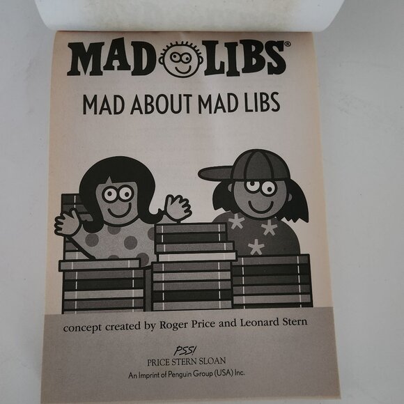Mad Libs Mad About Mad Libs 100+ PAGES 5-in-1 LARGE * AS IS - Picture 10 of 16